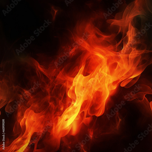 Abstract Fire Background