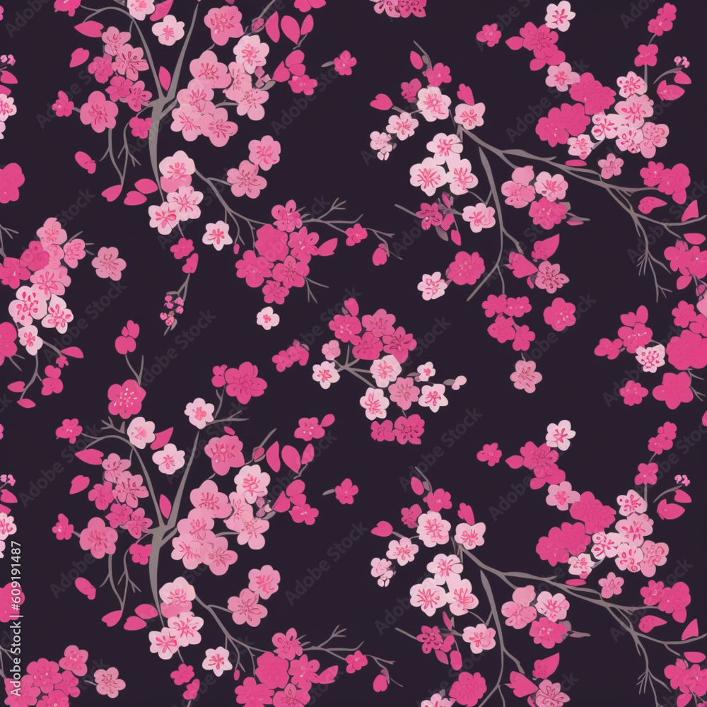 Cherry Blossom Pattern Cherry Blossom Pattern