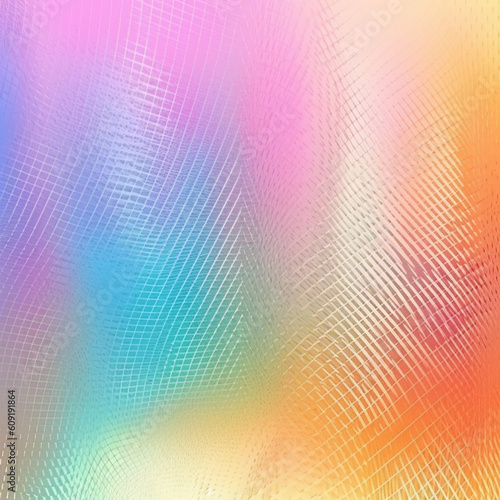 Abstract Pastel Neon Holographic Background