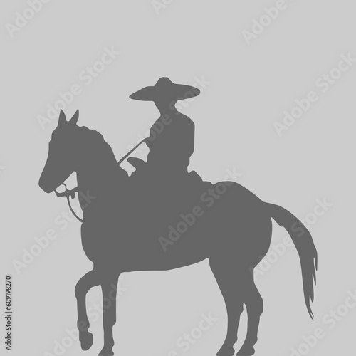 mexican on horseback