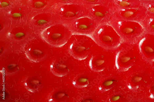 Wallpaper Mural Fresh Strawberry Surface as an Organic Background Torontodigital.ca