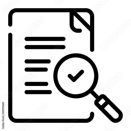 fact line icon