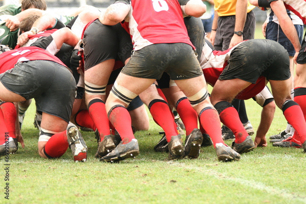 rugby action