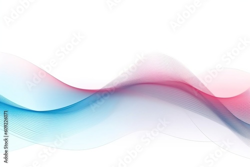 Abstract wallpaper Smooth Soothing Silk Wave  Ai Generative