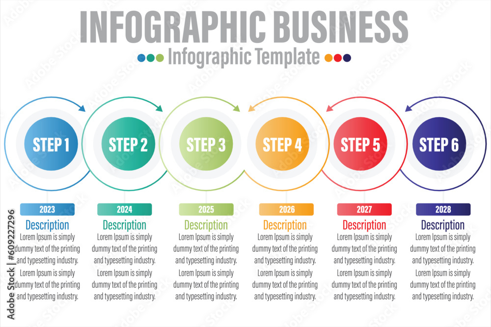 Timeline 6 Steps, six 6 option shape table chart elements with steps,road map,options,milestone,timeline,processes or workflow.Business data visualization.Creative step infographic template for presen Timeline 6 Steps, six 6 option shape table chart elements with steps,road map,options,milestone,timeline,processes or workflow.Business data visualization.Creative step infographic template for presen