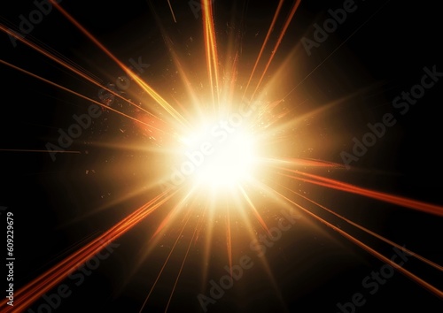 explosion of light