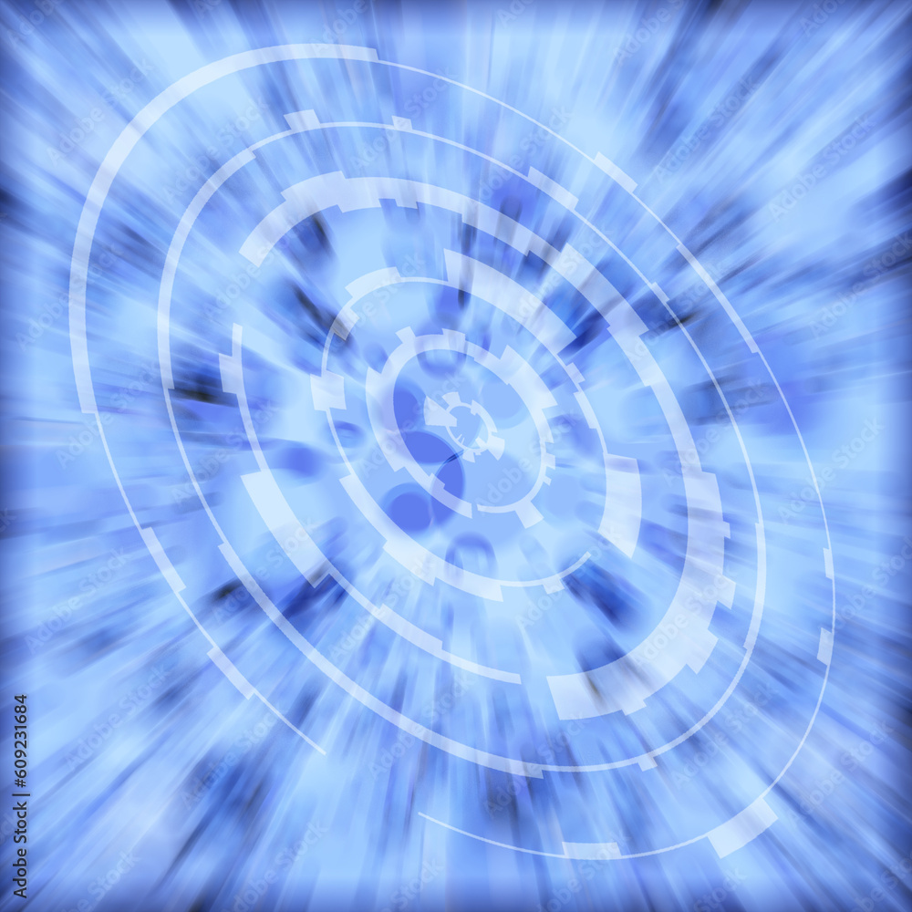 a abstract background with a technical circle design layed over it a abstract background with a technical circle design layed over it