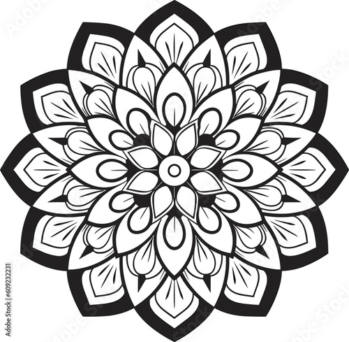 Vector mandala design, illustration mandala