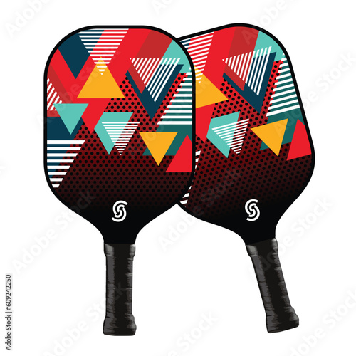 pickball paddle picker ball pattern