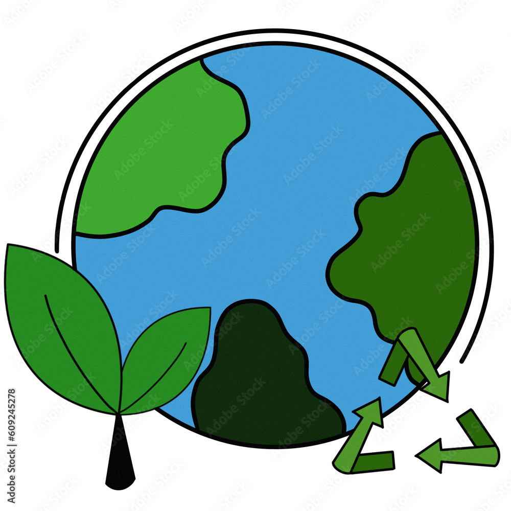 world environment day save the earth save the forest preserve nature .doodle elements color world environment day save the earth save the forest preserve nature .doodle elements color