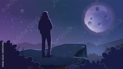 Concept of stargazing