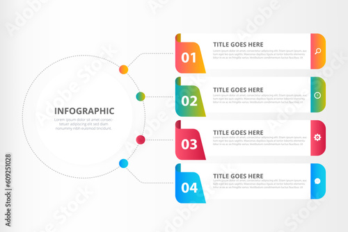 Professional steps infographic