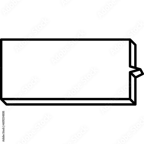 입체 큰 말풍선