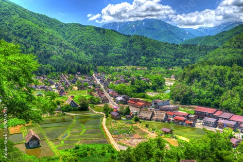 Shirakawa-gou in Japan