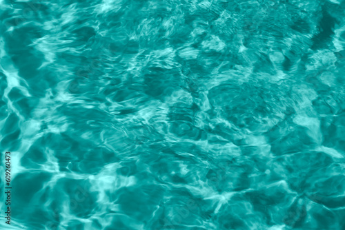 water in a swimming pool