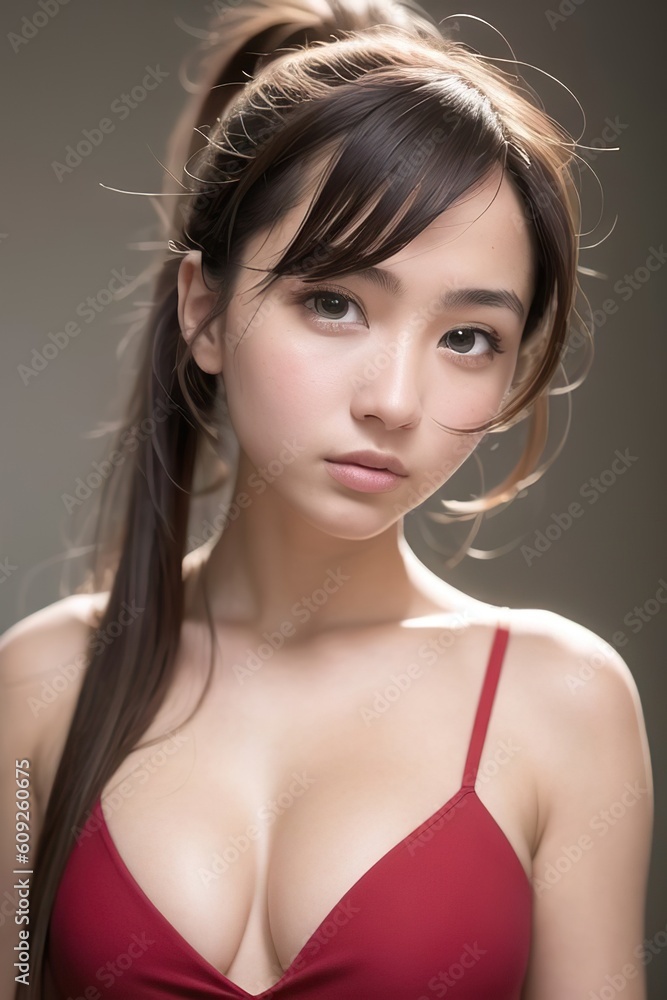portrait of a woman Generative AI portrait of a woman Generative AI