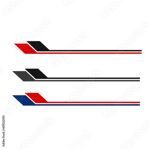 car decal vector design car body wrap stripes