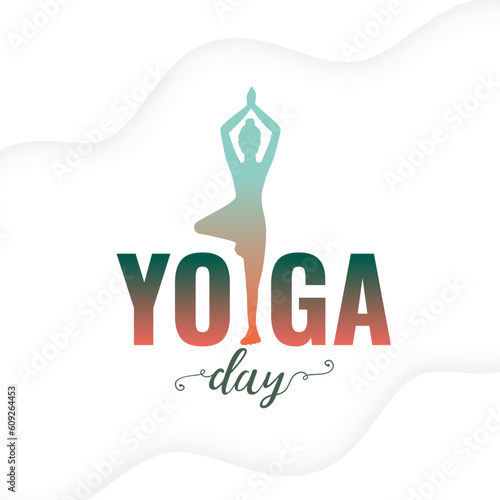 international yoga day background for inner peace and relaxation