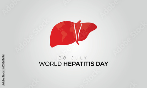 28 july hepatitis day vector, hepatitis awareness month, hepatitis day logo, cover, backdrop, lung, international