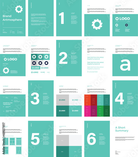 Logo Design Handbook Template