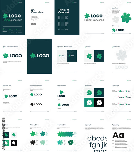 Logo Book Template for Designers