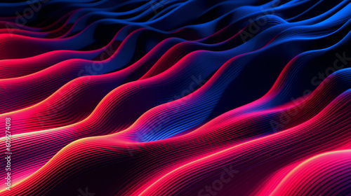 colorful 3D Abstract Background 