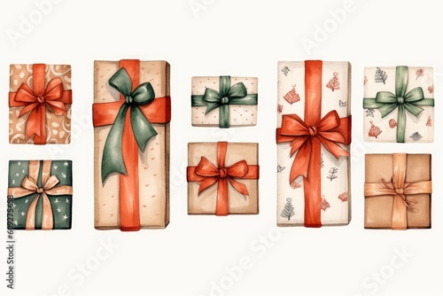 Christmas Gift Box Generative AI