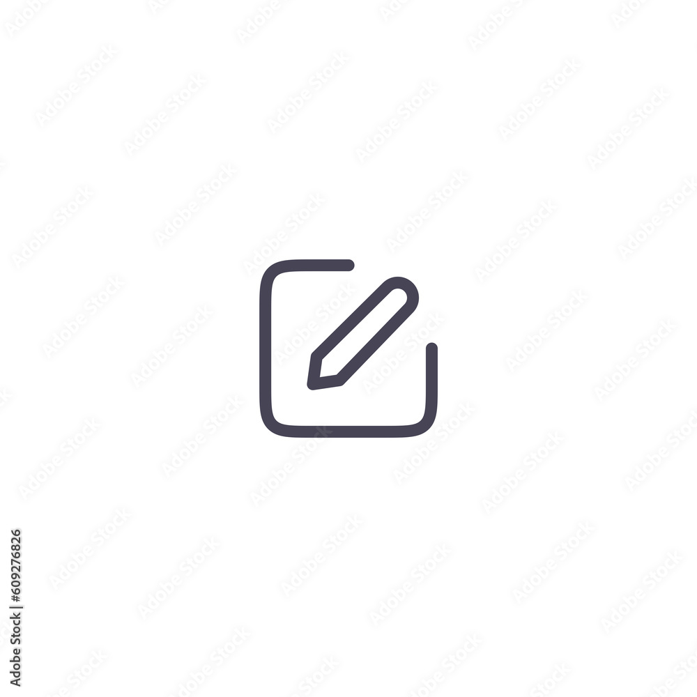 Edit vector icon. Pencil, Write icon symbol illustration Edit vector icon. Pencil, Write icon symbol illustration
