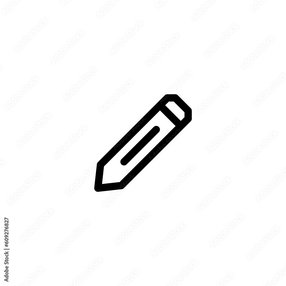Edit vector icon. Pencil, Write icon symbol illustration Edit vector icon. Pencil, Write icon symbol illustration