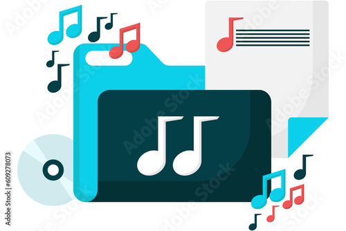 music file storage folder