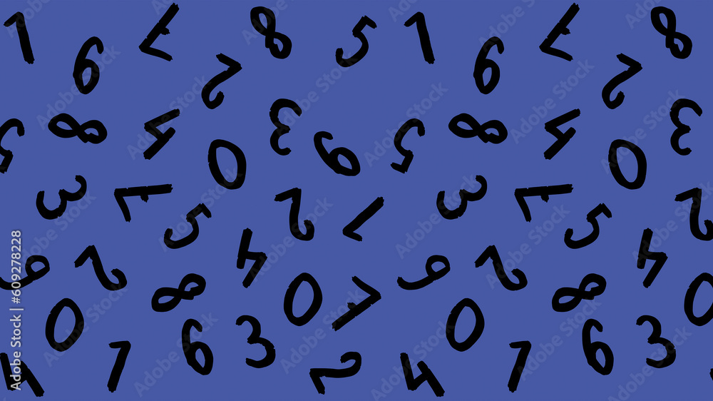 template with the image of keyboard symbols. a set of numbers. Surface template. blue violet background. Horizontal image. template with the image of keyboard symbols. a set of numbers. Surface template. blue violet background. Horizontal image.