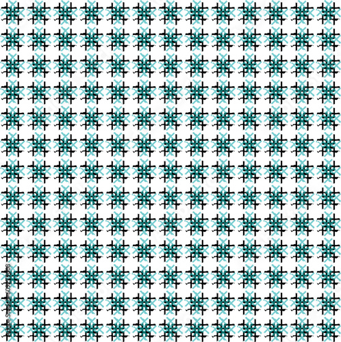 seamless pattern with imitation of snowflakes