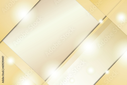 光による装飾が施されたゴールドベースの高級背景素材