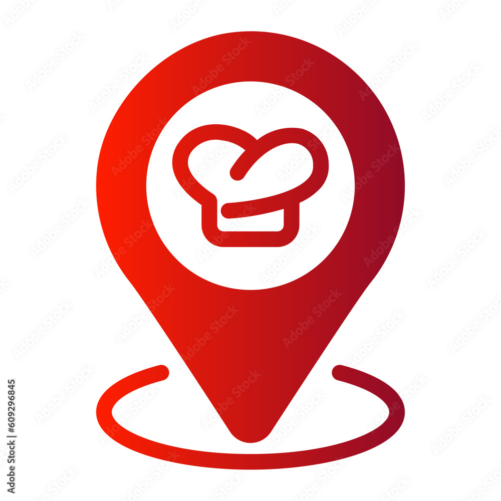 chef gradient icon chef gradient icon