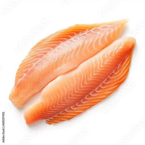 Fish meat foods. Generative AI