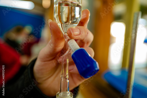 Dispensing liquid