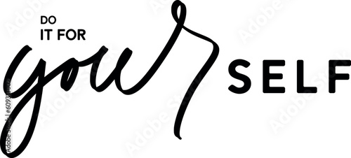 Motivational Quote Lettering Design