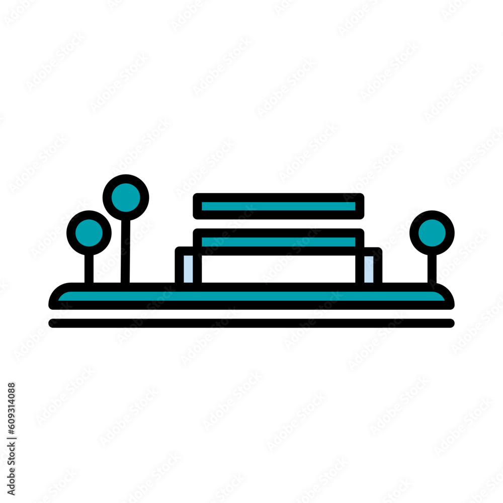 Filled Line Office garden design vector icon design vector line icon svg Filled Line Office garden design vector icon design vector line icon svg