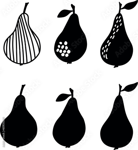 Pears doodle 
