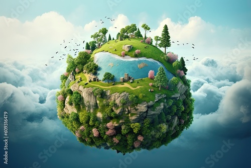 digital art mr planet design globe mr planet world concept art