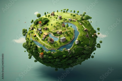 digital art mr planet design globe mr planet world concept art