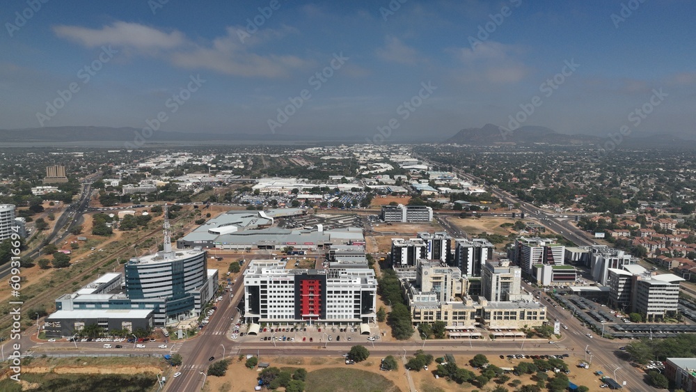 Gaborone Central Business District CBD, Botswana, Africa