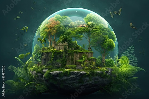 digital art mr planet design globe mr planet world concept art