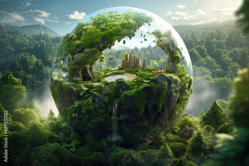 digital art mr planet design globe mr planet world concept art