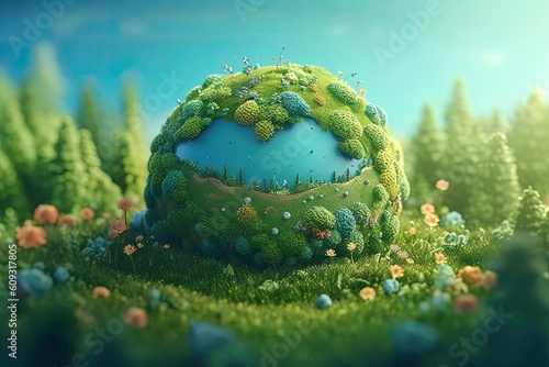 digital art mr planet design globe mr planet world concept art