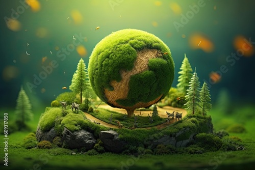 digital art mr planet design globe mr planet world concept art