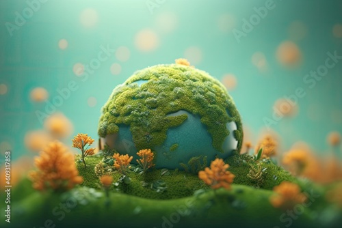 digital art mr planet design globe mr planet world concept art