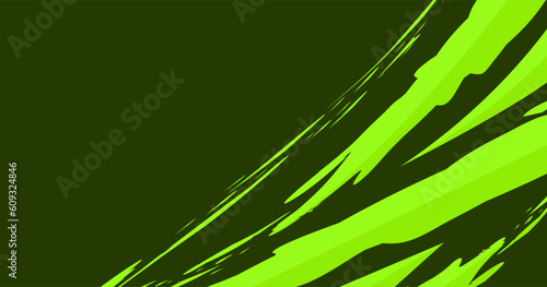 green  sports background with geometric sharp shapes