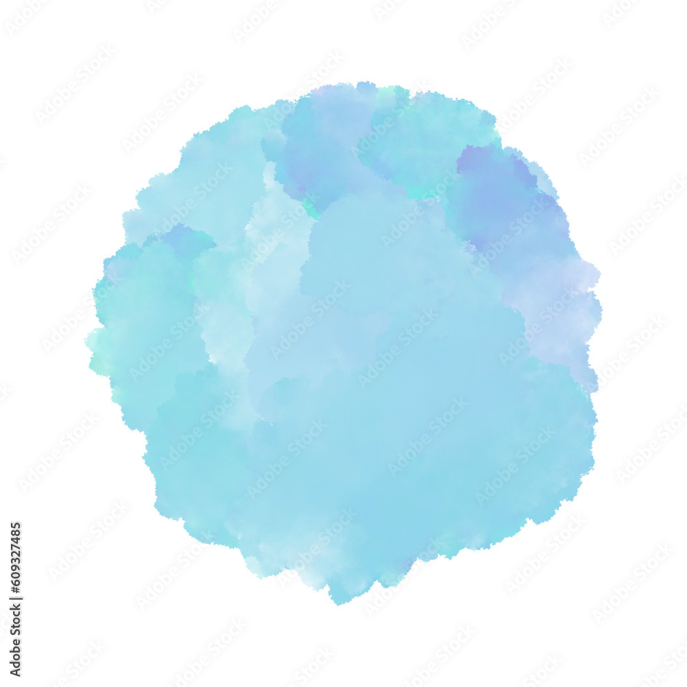 Watercolour circle textures. Watercolour circle textures.