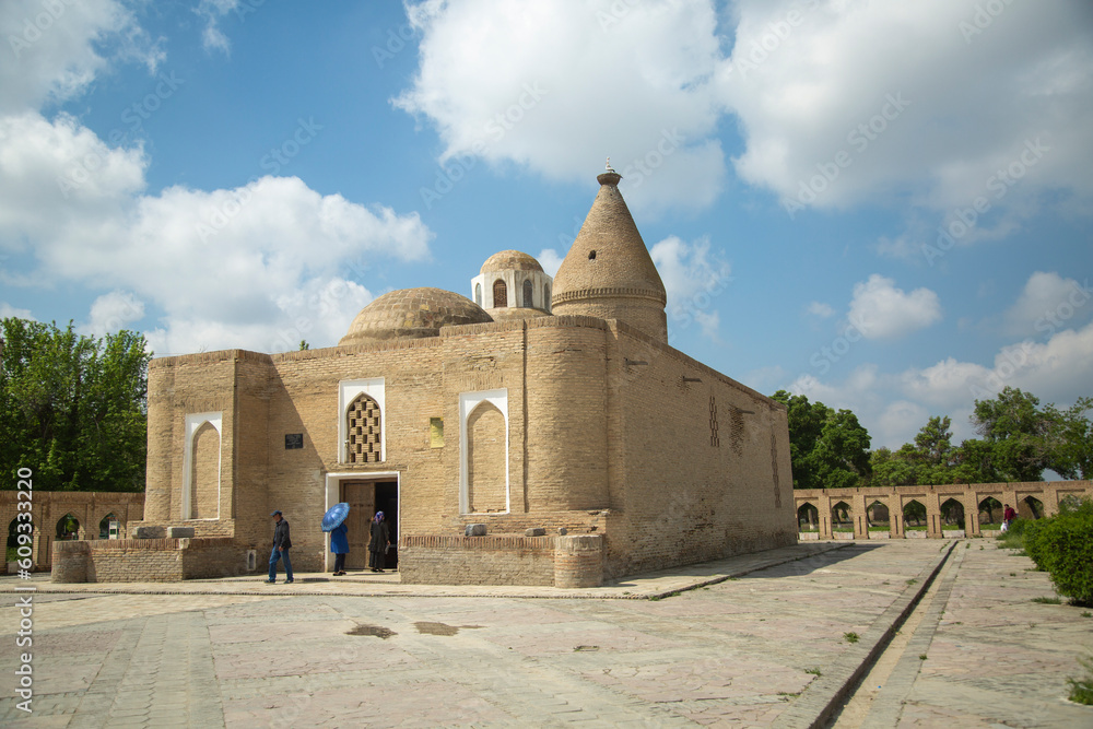 Fototapeta premium chashma ayub mausoleum in bukhara